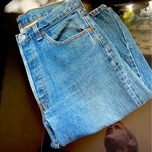 Vintage USA made Levis 501s men’s w30 L32 distressed EUC